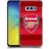 Pouzdro a kryt na mobilní telefon Samsung Pouzdro Head Case Samsung Galaxy S10e Arsenal FC Logo s pruhy