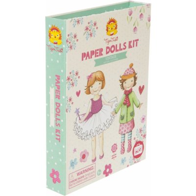 Tiger Tribe Kreativní sada Paper Dolls Kit Vintage – Hledejceny.cz