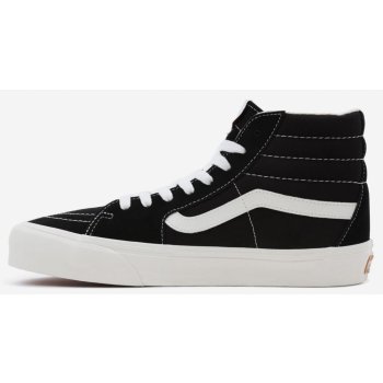 Vans kotníkové tenisky s koženými detaily SK8-Hi černé