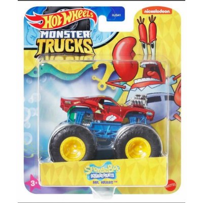 Mattel Hot Wheels Monster Trucks tematický truck HJG41 MR. Krabs – Zbozi.Blesk.cz