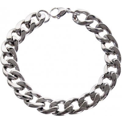 Silný řetězový náramek pro muže z chirurgické oceli CHON/114 stříbrná