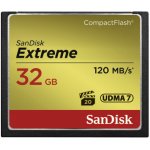 SanDisk CompactFlash Extreme 32 GB UDMA7 SDCFXSB-032G-G46 – Zboží Živě