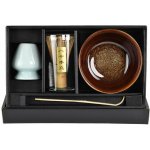 Edo Matcha set Uzu Japonská souprava hnědá 100285400 – Zboží Dáma