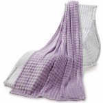 Wooline Hebká beránková deka fialová 150x200 – Zboží Dáma