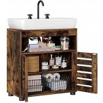 Goleto Koupelnová skříňka pod umyvadlo | hnědá – Hledejceny.cz