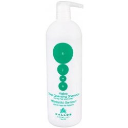 Kallos Cosmetics KJMN Deep Cleansing Shampoo šampon pro mastné vlasy a pokožku hlavy 1000 ml