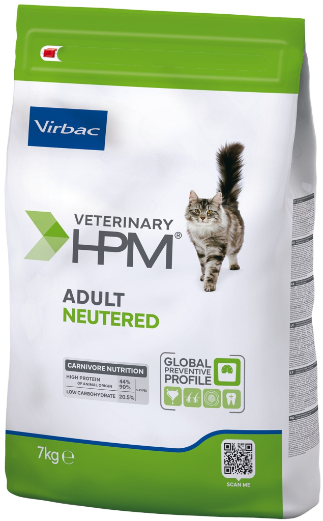 Virbac Veterinary HPM Adult Neutered 7 kg