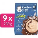 Gerber Cereal mléčná kaše kakaová Dobrou noc 9 x 230 g