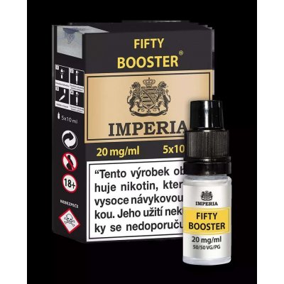 Boudoir Samadhi s.r.o. IMPERIA Fifty PG50/VG50 20mg 5x10ml – Zboží Dáma