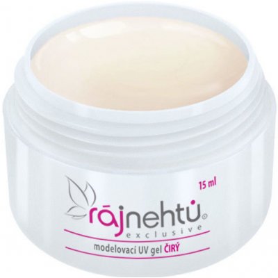 Ráj nehtů UV gel modelovací čirý 15 ml – Zboží Dáma