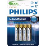 Philips Ultra Alkaline AAA 4ks LR03E4B/10 – Zboží Živě