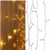 Vánoční osvětlení Polux | LED Vánoční závěs LONGER 150xLED 8 funkcí 3,5 m teplá bílá | SA1861