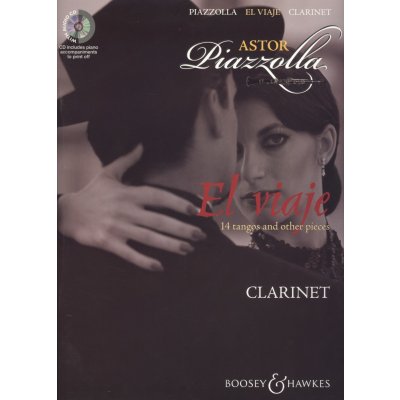 Astor Piazzolla El viaje + CD klarinet + klavír PDF