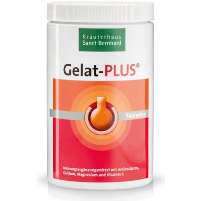 Kräuterhaus Sanct Bernhard KG Želatina Gelat-PLUS 1600 tablet – Hledejceny.cz