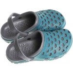 Pánské kroksy šedotyrkysové – Zboží Dáma