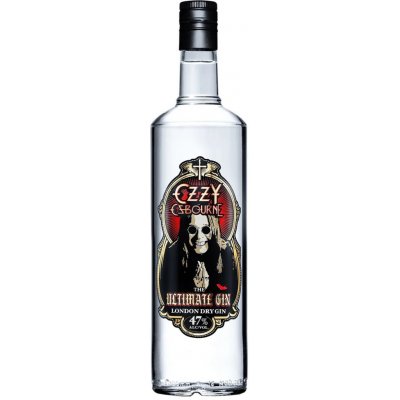 Ozzy Osbourne The Ultimate London Dry Gin 47% 0,7 l (holá láhev) – Sleviste.cz
