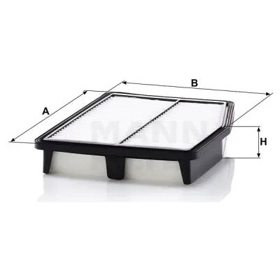 MANN FILTER Vzduchový filtr C 27 042 – Hledejceny.cz
