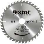 EXTOL PREMIUM pilový kotouč s SK plátky, 250x2,2x30mm, 24T, šířka SK plátků 3,2mm – Zboží Dáma