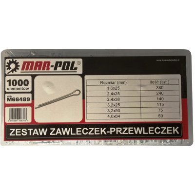 Závlačka, sada 1000ks MAR-POL M66489 – Hledejceny.cz