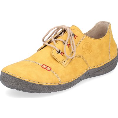 Rieker dámská obuv 52520-68 žlutá – Zboží Mobilmania