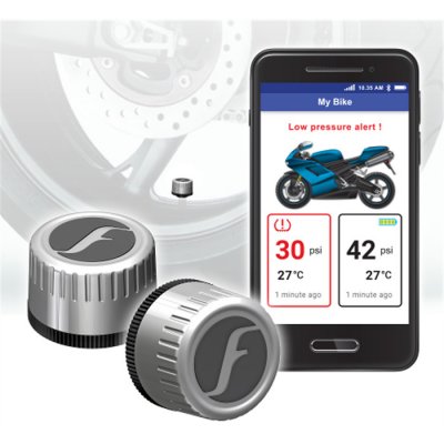 FOBO Bike 2 BLUETOOTH 5 TPMS PRO MOTOCYKLY (FM2410) Stříbrné | Zboží Auto
