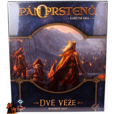 Asmodee Pán prstenů: Karetní hra - Dvě věže (rozšíření) – Zboží Mobilmania