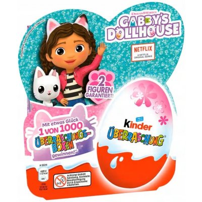 Kinder Gabby’s Dollhouse Gábinin Kouzelný Domek 4 x 20 g – Zboží Dáma