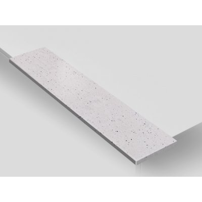 TONE OF STONE Vnitřní parapet z přírodního kamene - Žula Perfect White lesk, 10x150x30 mm – Zboží Mobilmania