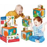 Clementoni Baby Peekaboo kostka: Vykukující zvířátka – Hledejceny.cz