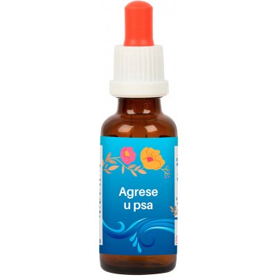Bachovy kapky pro psy kapky Agrese u psa alkalické 30 ml – Hledejceny.cz