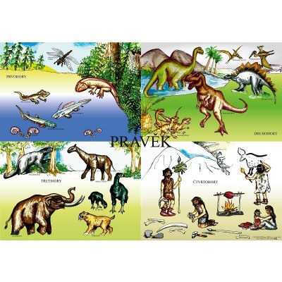 Cesta k poznání PRAVĚK - VŠE 98 x 70 MAGNET – Hledejceny.cz