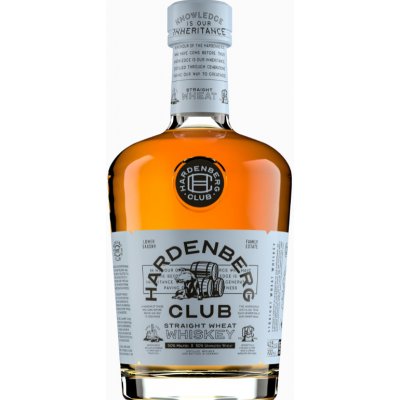 Hardenberg Club Straight Wheat 42,5% 0,7 l (holá láhev) – Hledejceny.cz