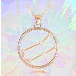 Minet Rose gold Stars blíženci Czech Crystal JMAS9506RN45 – Hledejceny.cz