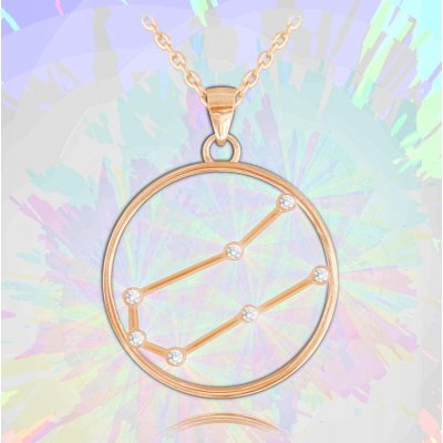 Minet Rose gold Stars blíženci Czech Crystal JMAS9506RN45 – Hledejceny.cz