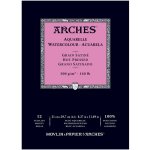 Arches Aquarelle Skicák v lepené vazbě A4 300g 12 listů HP – Zboží Mobilmania