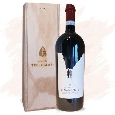 Tenuta Tre Gemme Montepulciano D’Abruzzo DOC Renascenzia Suché červené 2020 14% 1,5 l (holá láhev) – Hledejceny.cz