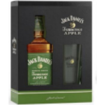 Jack Daniel's Apple 35% 0,7 l (dárkové balení 2 sklenice)