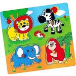 Viga puzzle s úchyty ZOO – Sleviste.cz