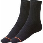 Livergy pánské pracovní termo ponožky 2 páry černá/oranžová – Zboží Mobilmania