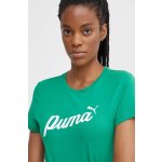 Puma ESS+ Script Tee W 67931586 archive green – Hledejceny.cz