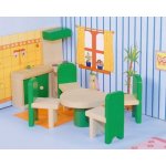 Woody DŘEVO Nábytek pro panenky Kuchyň s jídelnou – Hledejceny.cz