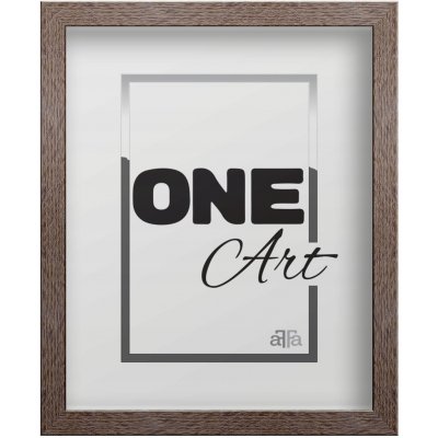 Výjimečný rámeček Hekla 40x60 MDF na plakát, barva lanýžová sonoma – Sleviste.cz