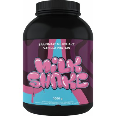 BrainMax Milkshake Protein 1 kg – Zboží Mobilmania