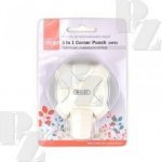 Děrovačka dekorační rohová raznice na zaoblení rohů 3 druhy – Zboží Dáma