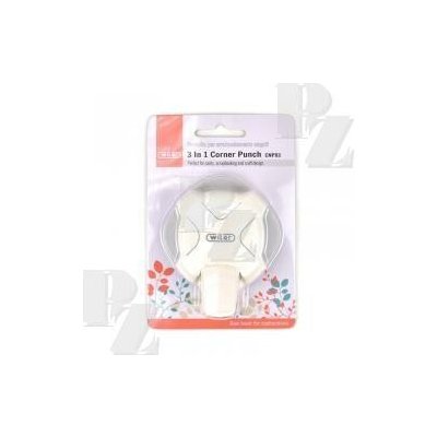 Děrovačka dekorační rohová raznice na zaoblení rohů 3 druhy – Zboží Dáma