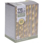 HOMESTYLING Světelný řetěz VODOPÁD teplá bílá 220 LED 2 m – Hledejceny.cz