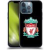 Pouzdro a kryt na mobilní telefon Apple Pouzdro Head Case Apple iPhone 13 Pro ZNAK LIVERPOOL FC OFFICIAL BLACK