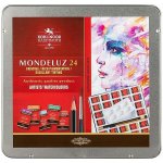 Sada akvarelových barev 1636 dřevěná krabička – Hledejceny.cz