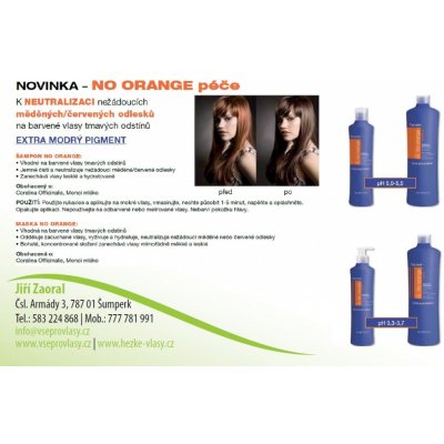 Fanola No Orange šampon na vlasy 350 ml – Zbozi.Blesk.cz