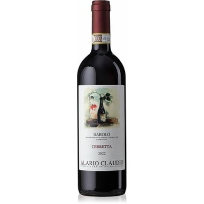Claudio Alario Barolo "Cerretta" DOCG 2022 14,5% 0,75 l (holá láhev) – Hledejceny.cz